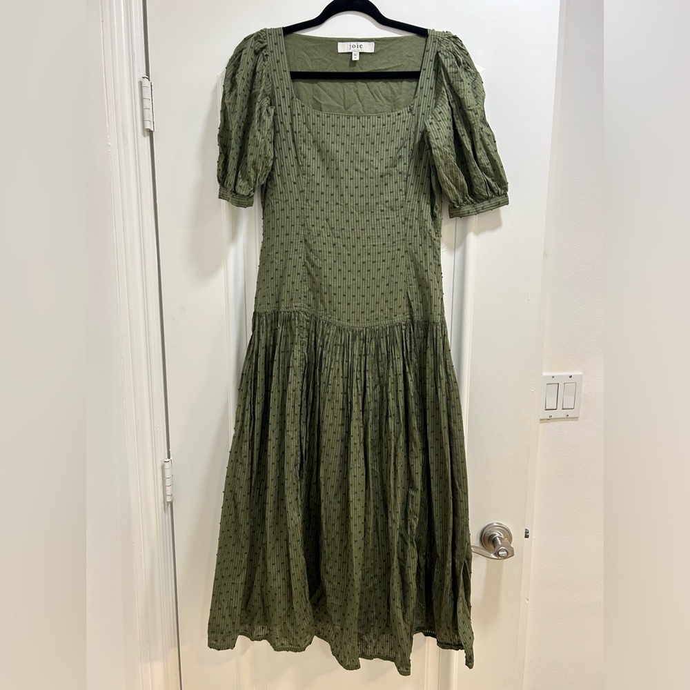 Joie Olive Midi Dress